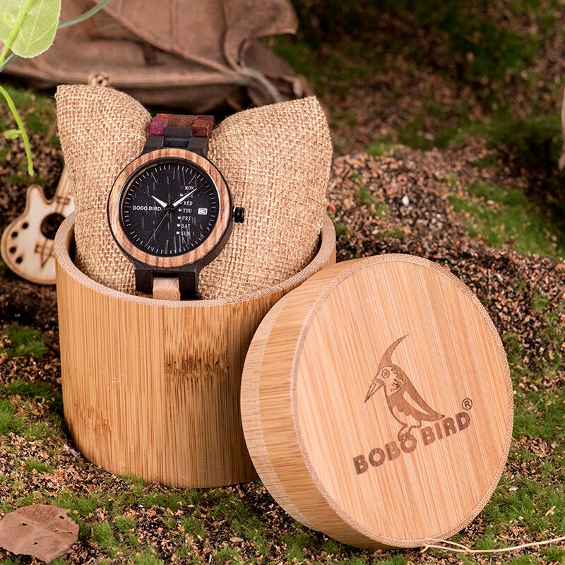 BOBO BIRD Wood Couples or Lover's watch is the perfect gift to celebrate Valentine's Day, Weddings, Christmas, Graduation or any commenmorative occasion.