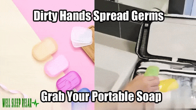 portable soap, disposable soap, wash your hands and reduce coronavirus transmission