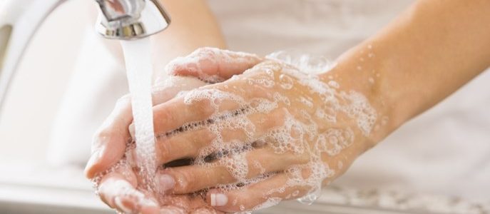 Coronavirus and wash hands, dirty hands spread germsod Hand Washing