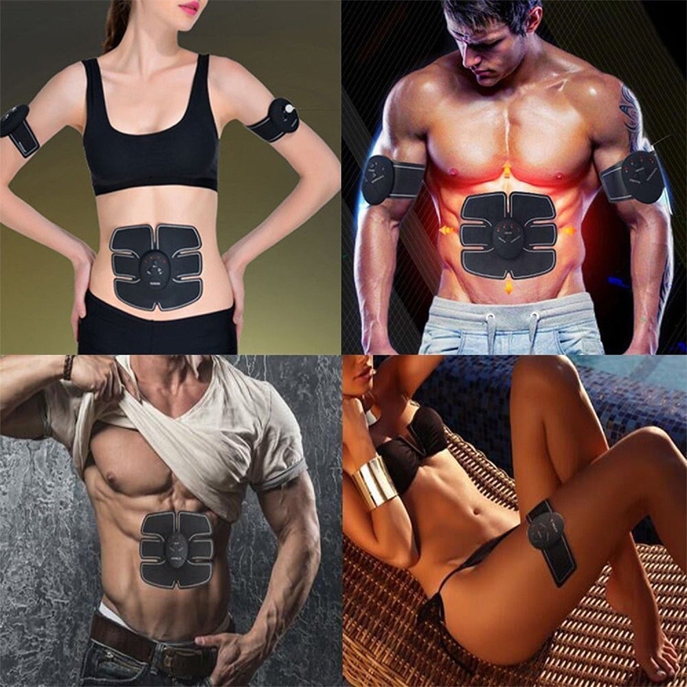EMS Muscle Stimulator Fitness for Hips, Buttocks, Arms, Abdominals Trainer or Weight Loss