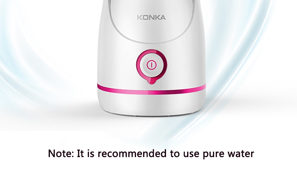 KONKA Facial steamer Large-capacity water tank 60ml Gentle and Deap cleaning face steamer Electric spa face steamer Whitening