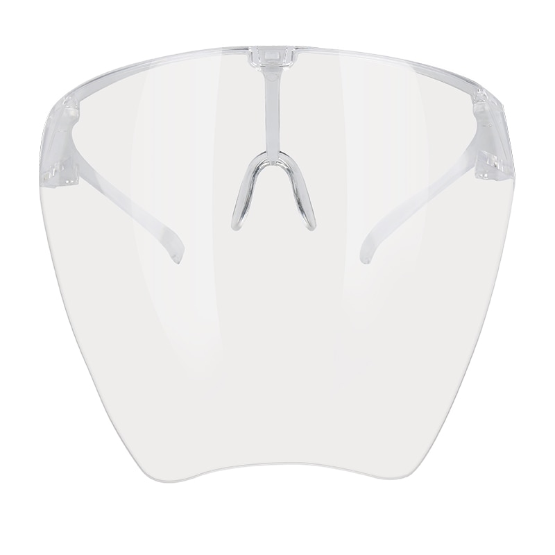 2020 Winter Outside Use Transparent Face Shield Men's and Women's Protective Glasses Safety Face Shield Visor Eye Protection