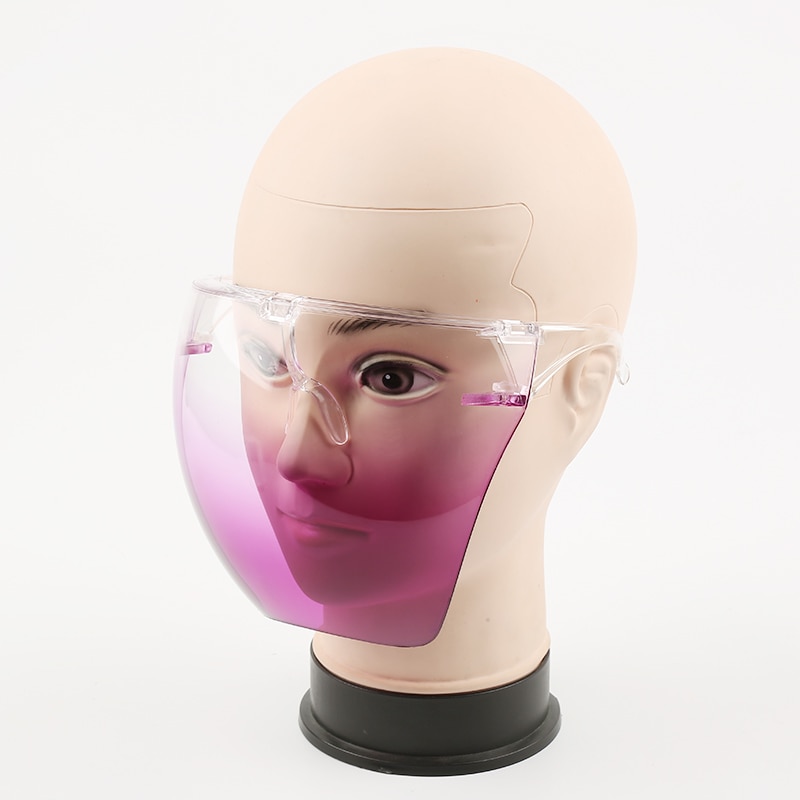 2020 Winter Outside Use Transparent Face Shield Men's and Women's Protective Glasses Safety Face Shield Visor Eye Protection